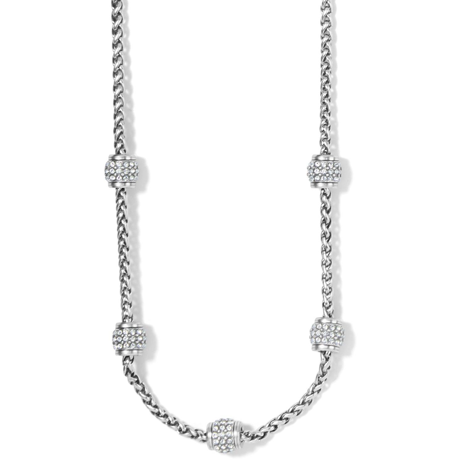 Meridian Petite Short Necklace - The Silver Dahlia