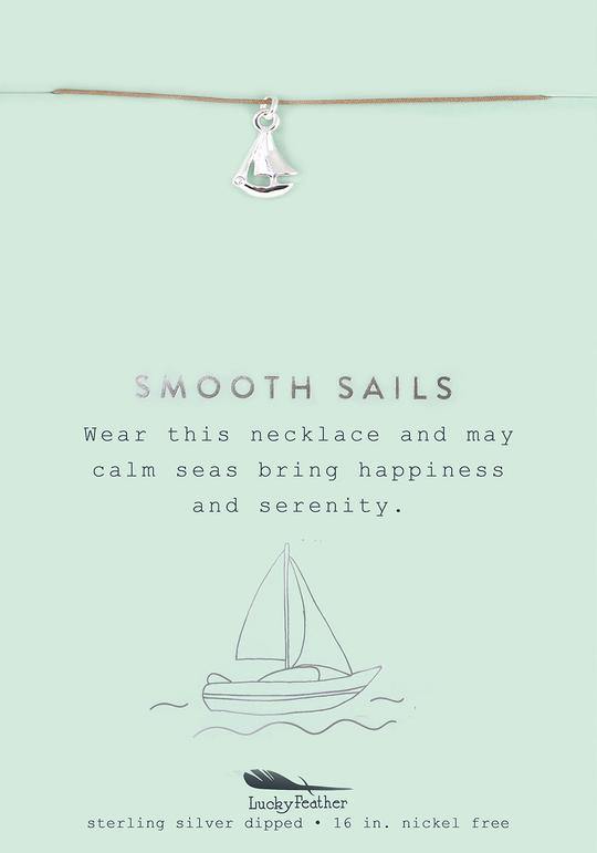 Smooth Sails Necklace - The Silver Dahlia